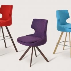 SohoConcept Modern Dining Patara Sword Swivel Dining Chair