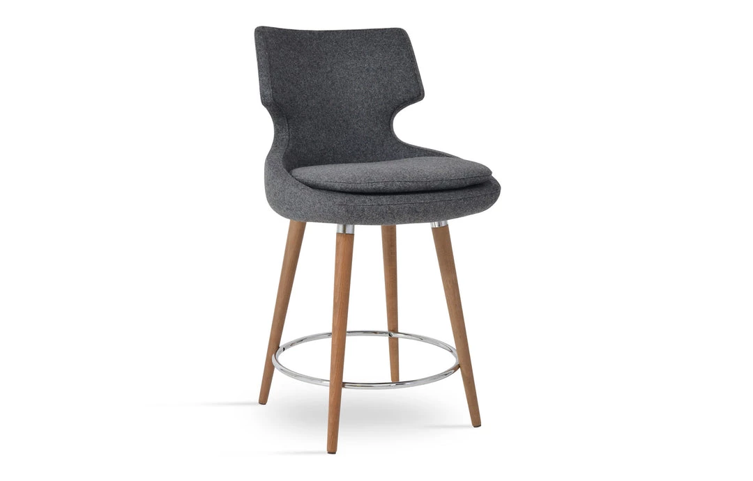 SohoConcept Patara Wood Counter Stool 9 SohoConcept Patara Wood Counter Stool