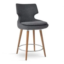 SohoConcept Patara Wood Bar Stool