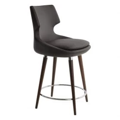SohoConcept Patara Wood Bar Stool