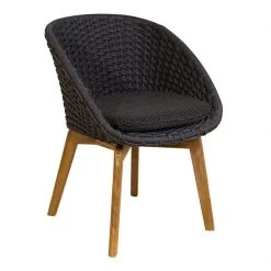 Cane-Line Peacock Dining Chair With Teak Legs 33 Cane-Line Peacock Dining Chair With Teak Legs