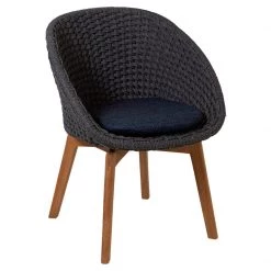 Cane-Line Peacock Dining Chair With Teak Legs 37 Cane-Line Peacock Dining Chair With Teak Legs