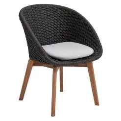 Cane-Line Peacock Dining Chair With Teak Legs 36 Cane-Line Peacock Dining Chair With Teak Legs