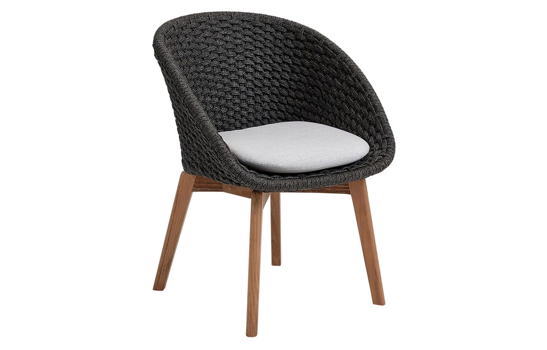 Cane-Line Peacock Dining Chair With Teak Legs 16 Cane-Line Peacock Dining Chair With Teak Legs