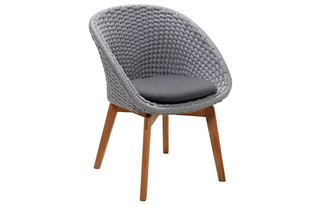 Cane-Line Peacock Dining Chair With Teak Legs 21 Cane-Line Peacock Dining Chair With Teak Legs