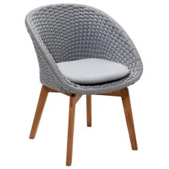 Cane-Line Peacock Dining Chair With Teak Legs 42 Cane-Line Peacock Dining Chair With Teak Legs