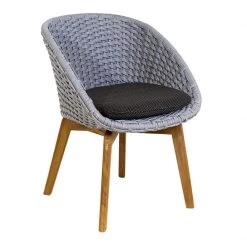 Cane-Line Peacock Dining Chair With Teak Legs 39 Cane-Line Peacock Dining Chair With Teak Legs