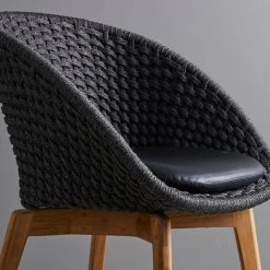 Cane-Line Modern Dining Peacock Indoor Dining Chair With Teak Legs 13 Cane-Line Modern Dining Peacock Indoor Dining Chair With Teak Legs