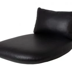 Cane-Line Modern Living Peacock Indoor Lounge Chair With Black Teak Legs