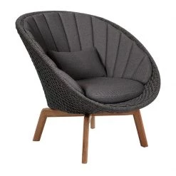 Cane-Line Peacock Indoor Lounge Chair With Teak Legs Modern Living 21 Cane-Line Peacock Indoor Lounge Chair With Teak Legs Modern Living