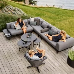 Cane-Line Peacock Outdoor Swivel Lounge Chair