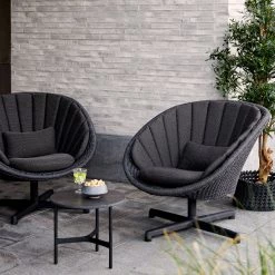 Cane-Line Peacock Outdoor Swivel Lounge Chair