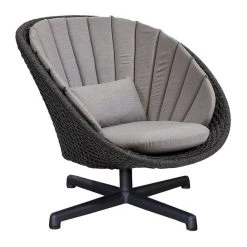 Cane-Line Peacock Outdoor Swivel Lounge Chair