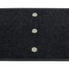 Pappelina Peg Black & Linen Runner Rug