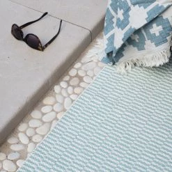 Brita Pemba Aqua Rug