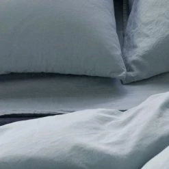 Area Perla Celeste Fitted Sheet Modern Bedroom