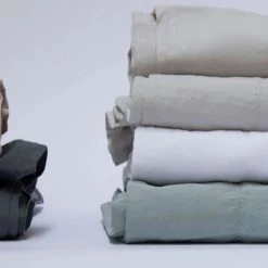 Area Perla Celeste Fitted Sheet Modern Bedroom