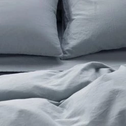 Area Perla Celeste Fitted Sheet Modern Bedroom