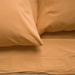 Area Perla Honey Fitted Sheet