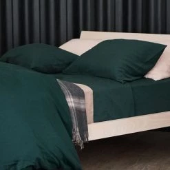 Area Modern Bedroom Perla Plant Fitted Sheet