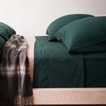 Area Modern Bedroom Perla Plant Flat Sheet