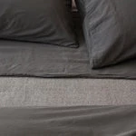 Area Perla Slate Duvet Cover