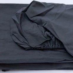 Area Perla Slate Fitted Sheet