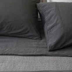 Area Perla Slate Fitted Sheet