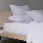 Area Modern Bedroom Perla White Duvet Cover