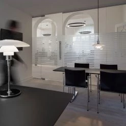 Louis Poulsen Modern Lighting PH 3½-3 Indoor Glass Pendant Light