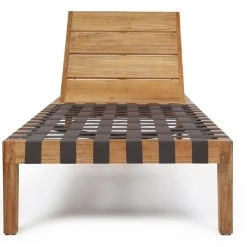 Harbour Outdoor Pier Teak Sunlounger