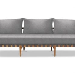 Harbour Outdoor Pier Teak Three Seater Sofa