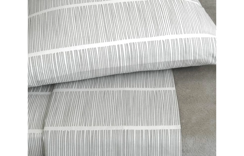 Area Pins Grey Printed Cotton Pillow Cases (pair) Modern Bedroom 3 Area Pins Grey Printed Cotton Pillow Cases (pair) Modern Bedroom