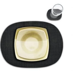 Mamagreen Placemat Set L (6 Placemats & 6 Coasters)