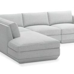 Gus Podium Modular 4 PC Lounge Sectional A Modern Living
