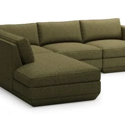 Gus Podium Modular 4 PC Lounge Sectional A Modern Living