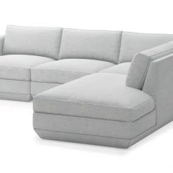 Gus Podium Modular 4 PC Lounge Sectional A Modern Living