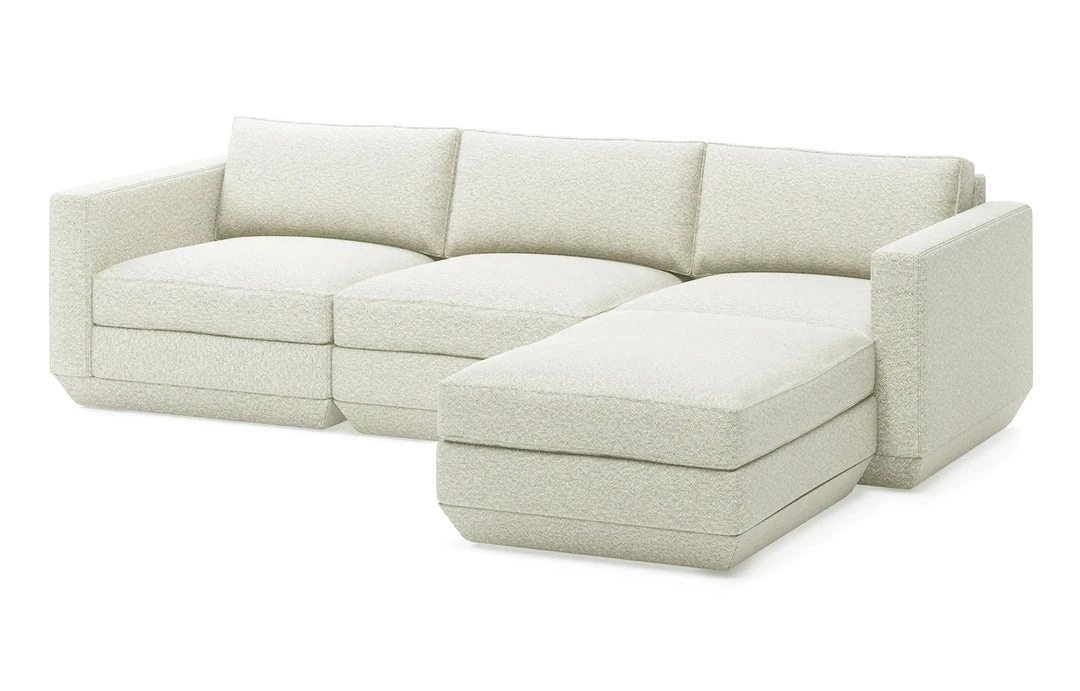 Gus Podium Modular 4 PC Sectional Modern Living 17 Gus Podium Modular 4 PC Sectional Modern Living