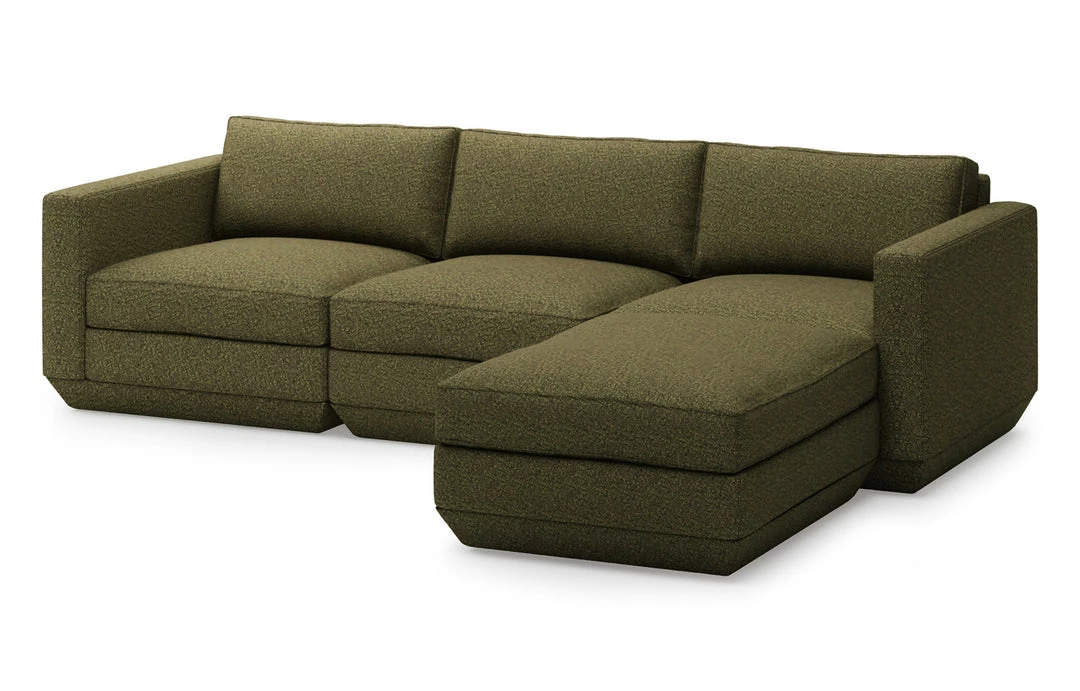 Gus Podium Modular 4 PC Sectional Modern Living 18 Gus Podium Modular 4 PC Sectional Modern Living