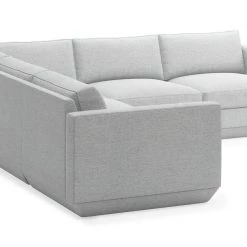 Gus Podium Modular 5 PC Corner Sectional Modern Living
