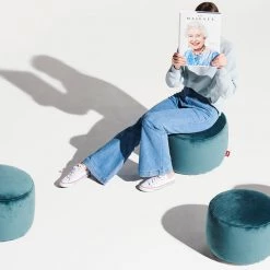Fatboy Point Velvet Pouf/Ottoman