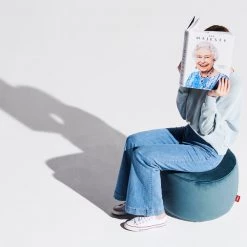 Fatboy Point Velvet Pouf/Ottoman 20 Fatboy Point Velvet Pouf/Ottoman