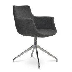 SohoConcept Modern Dining Bottega Spider Swivel Arm Chair 35 SohoConcept Modern Dining Bottega Spider Swivel Arm Chair