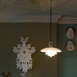 Louis Poulsen Modern Lighting PH 2/1 Indoor Glass Pendant Light