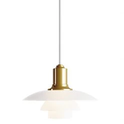 Louis Poulsen Modern Lighting PH 2/1 Indoor Glass Pendant Light