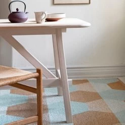 Brita Puck Aqua Rug 9 Brita Puck Aqua Rug