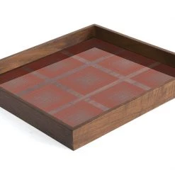 Ethnicraft Pumpkin Square Glass Tray