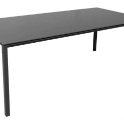 Cane-Line Pure 78.8" Aluminum Rectangular Dining Table 50 Cane-Line Pure 78.8