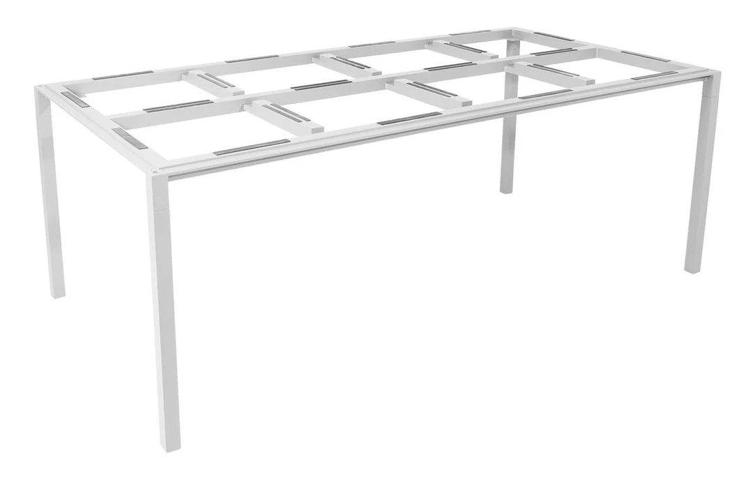 Cane-Line Pure 78.8" Aluminum Rectangular Dining Table 26 Cane-Line Pure 78.8" Aluminum Rectangular Dining Table