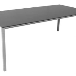Cane-Line Pure 78.8" Aluminum Rectangular Dining Table 43 Cane-Line Pure 78.8